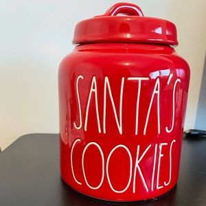 Rae Dunn Santa’s Cookies